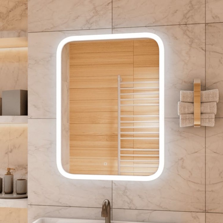 Зеркало Континент Glamour LED вертикальное